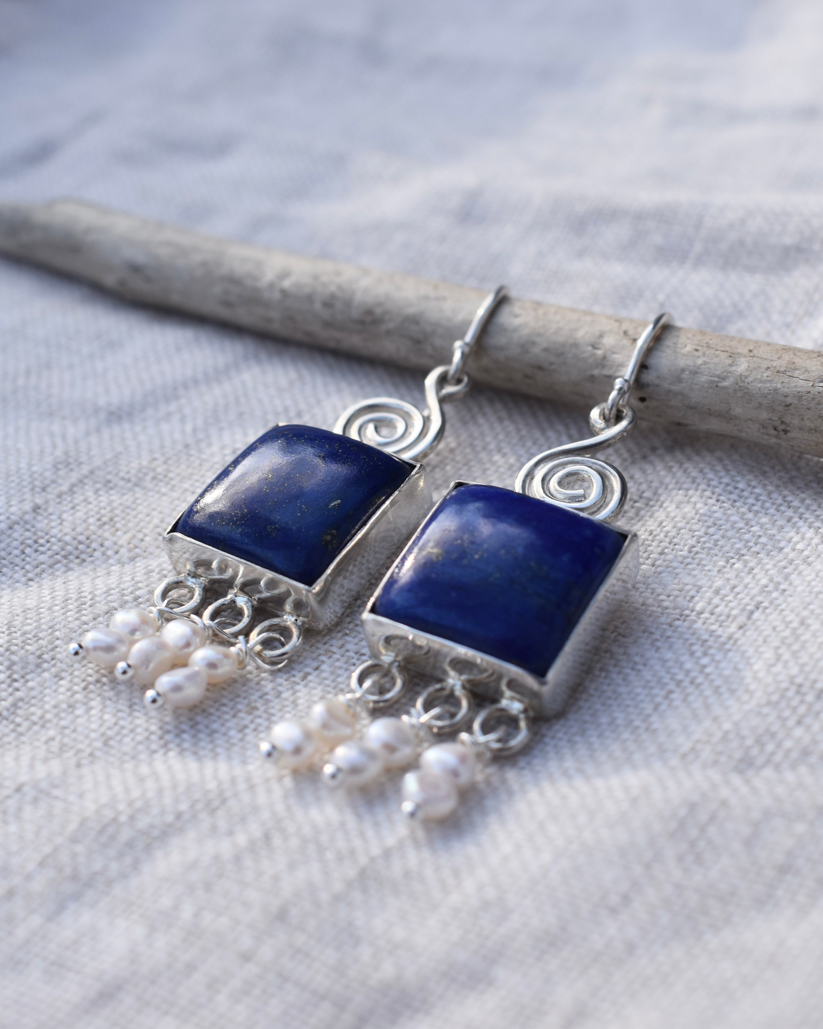 Leros Spiral Earrings