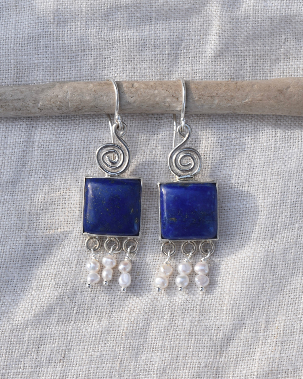 Leros Spiral Earrings