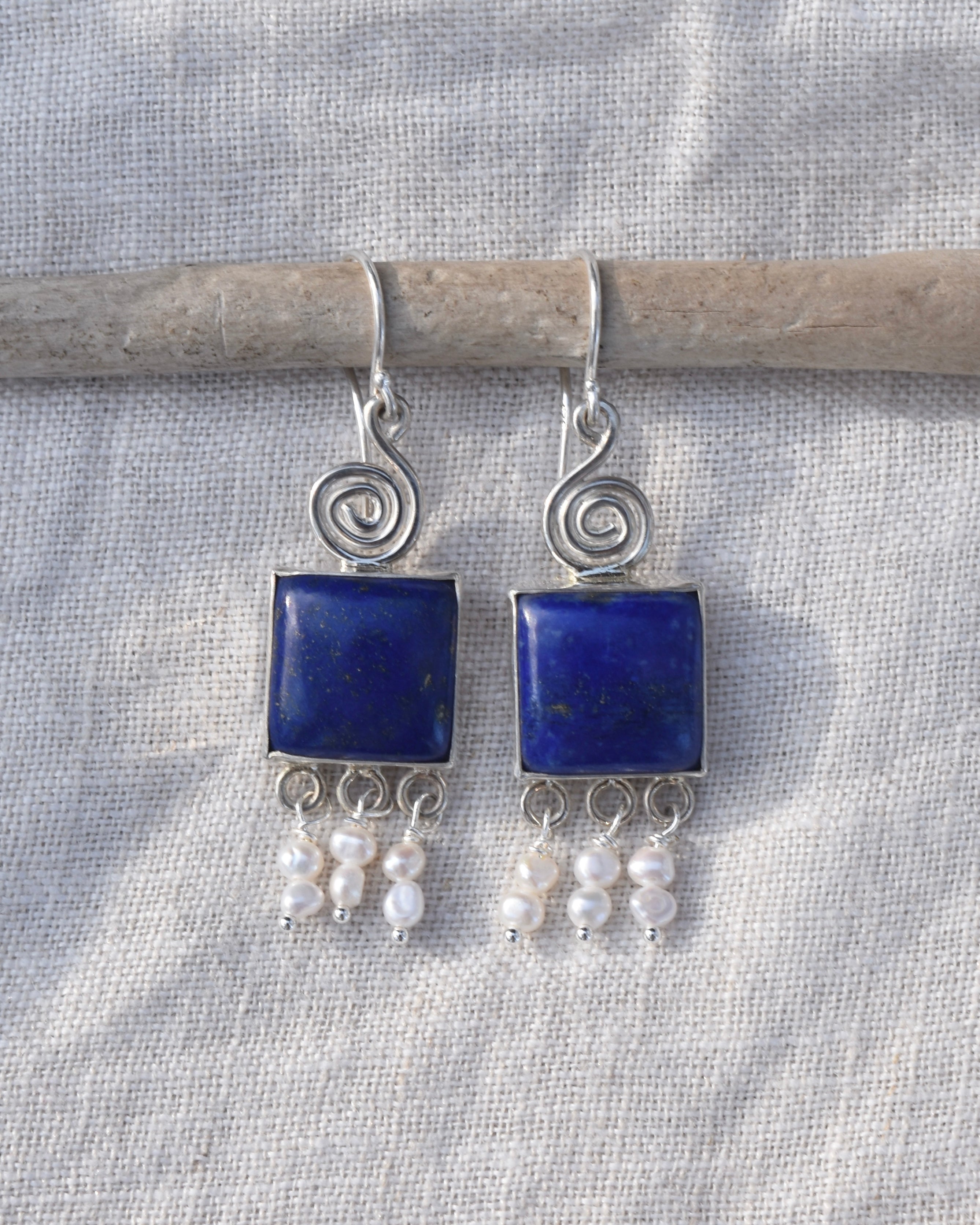 Leros Spiral Earrings