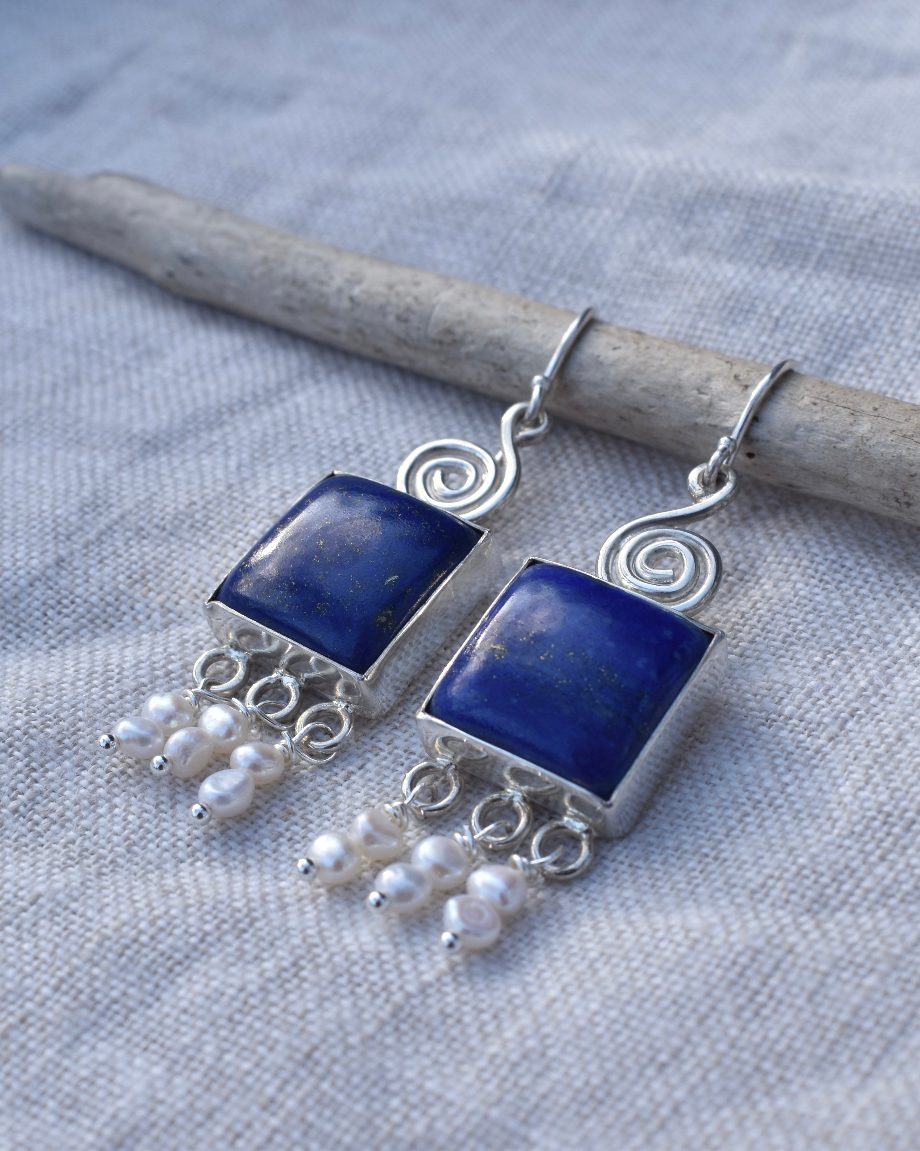 Leros Spiral Earrings