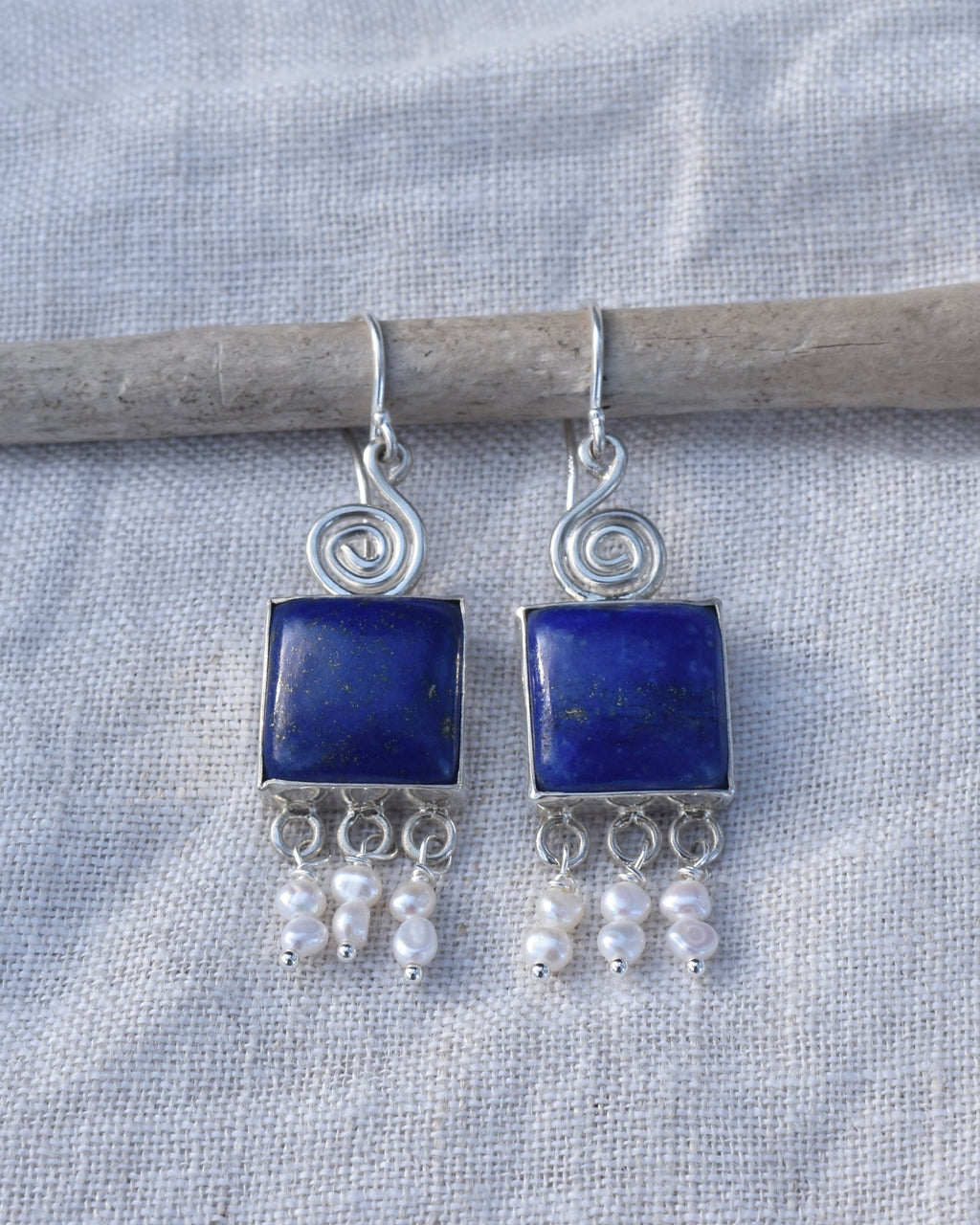 Leros Spiral Earrings