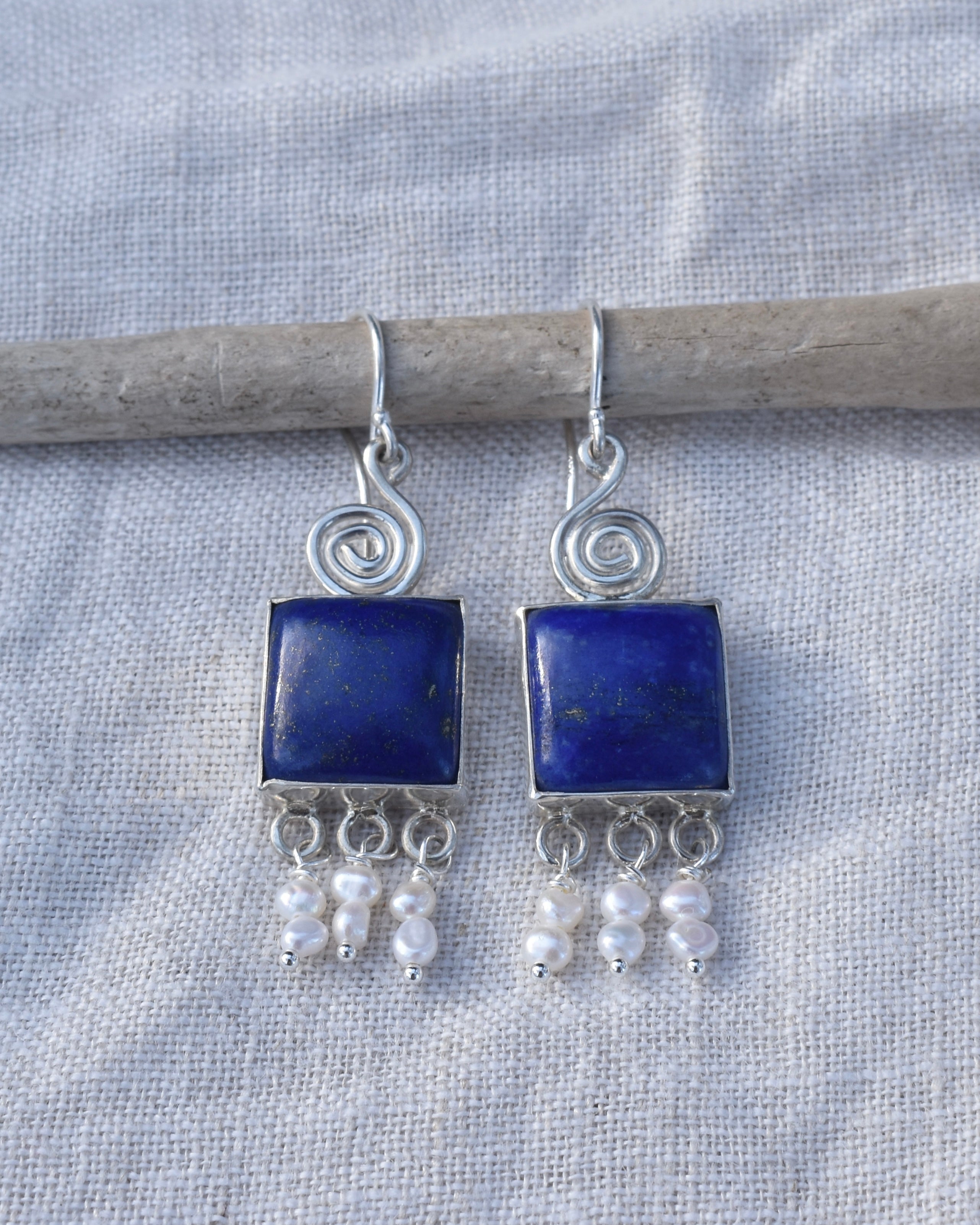 Leros Spiral Earrings