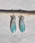 Opalised Wood Earrings