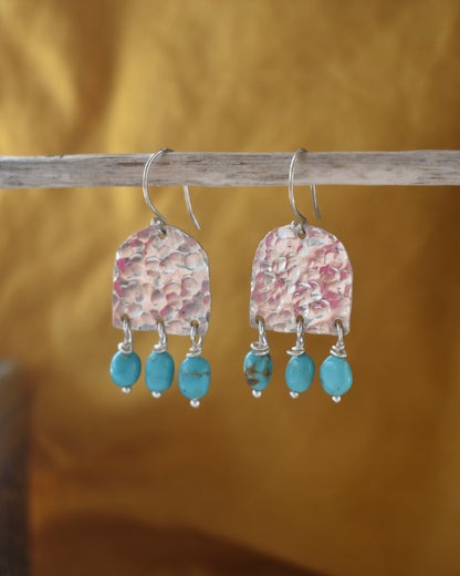 Mykonos Earrings - Turquoise