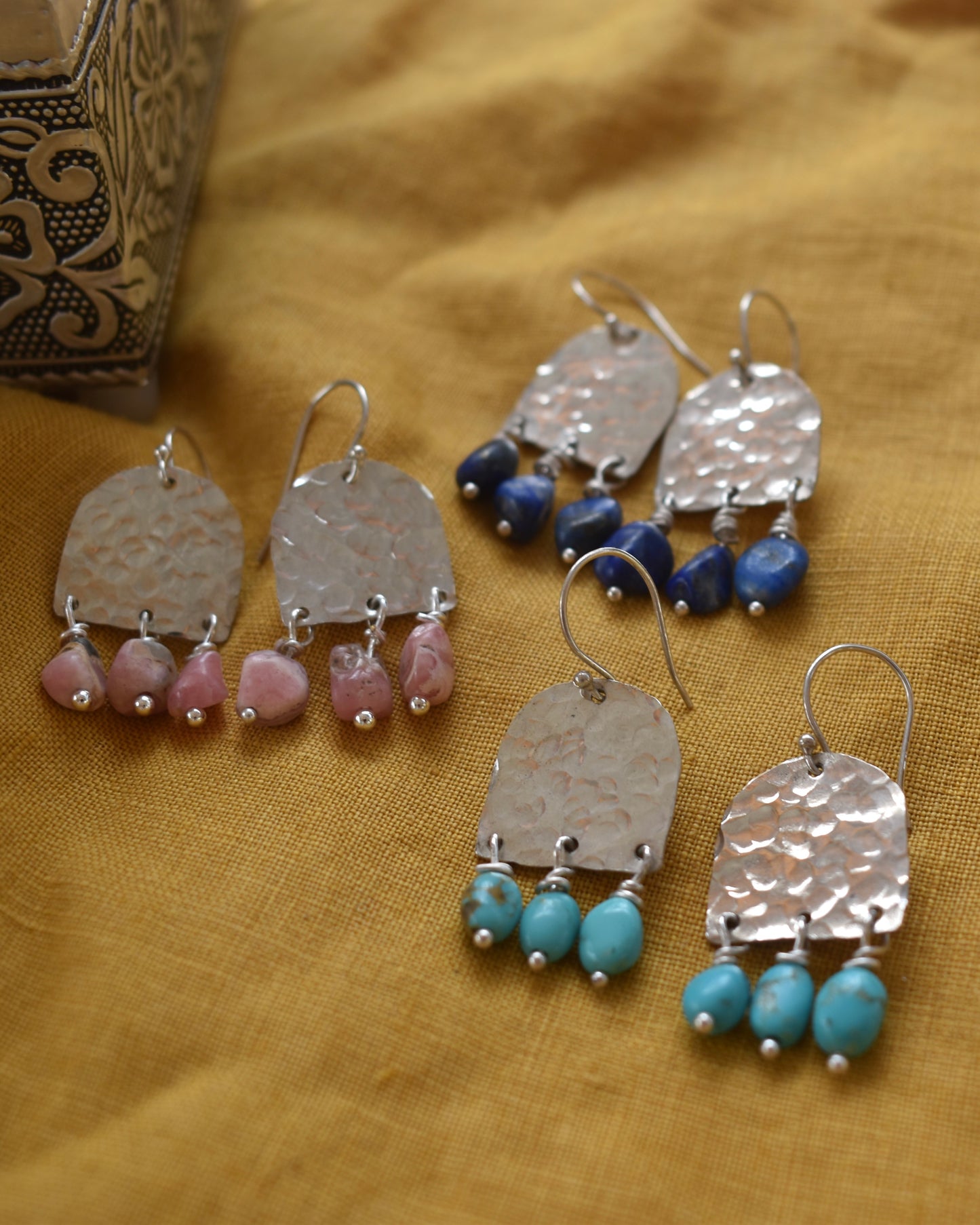 Mykonos Earrings - Turquoise