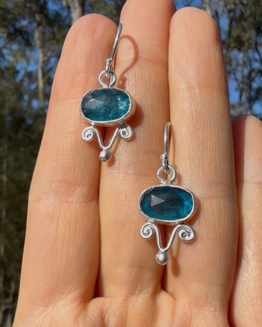 Kyanite Earrings